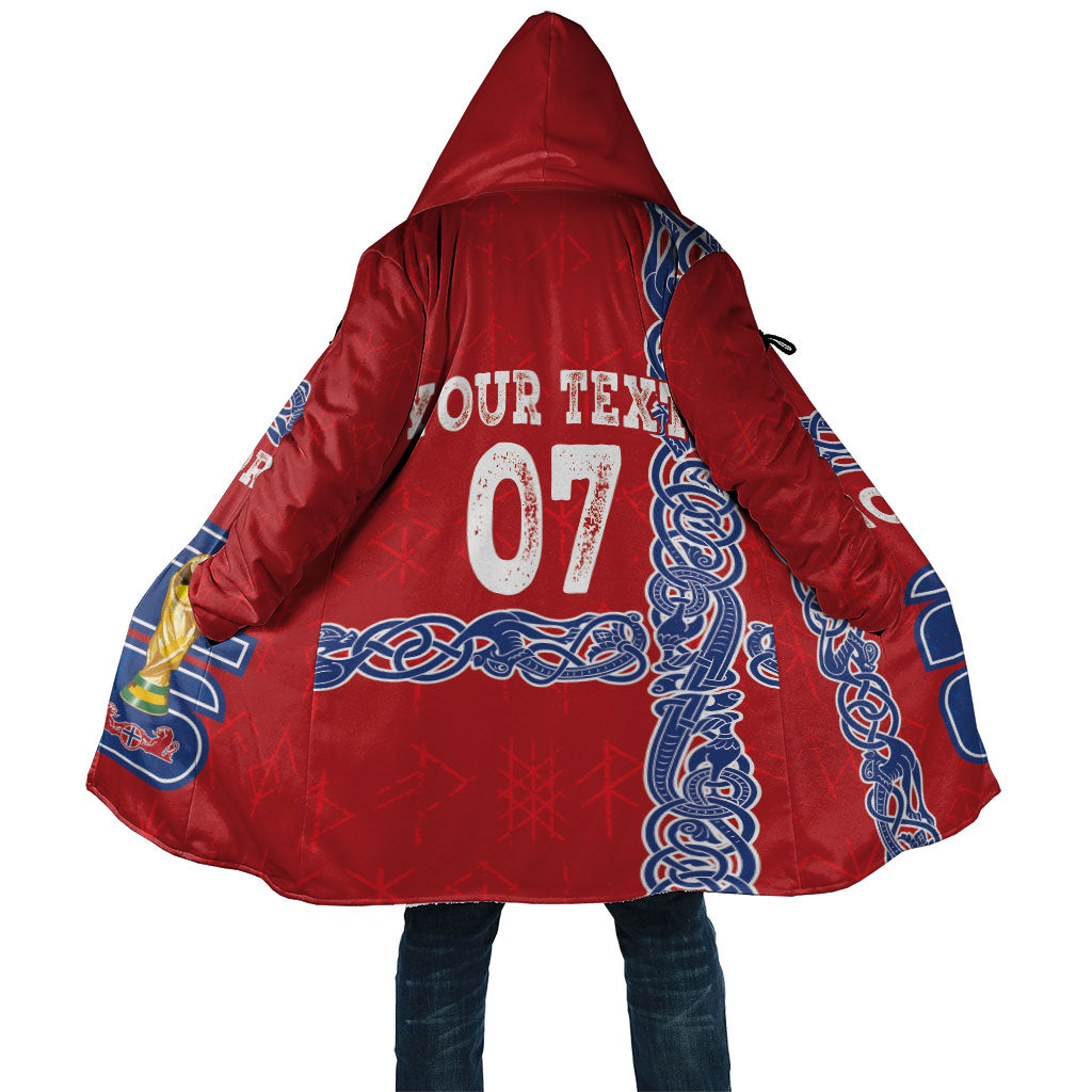 Norway Football WC2026 Custom Cloak Norges Landslaget Vikings