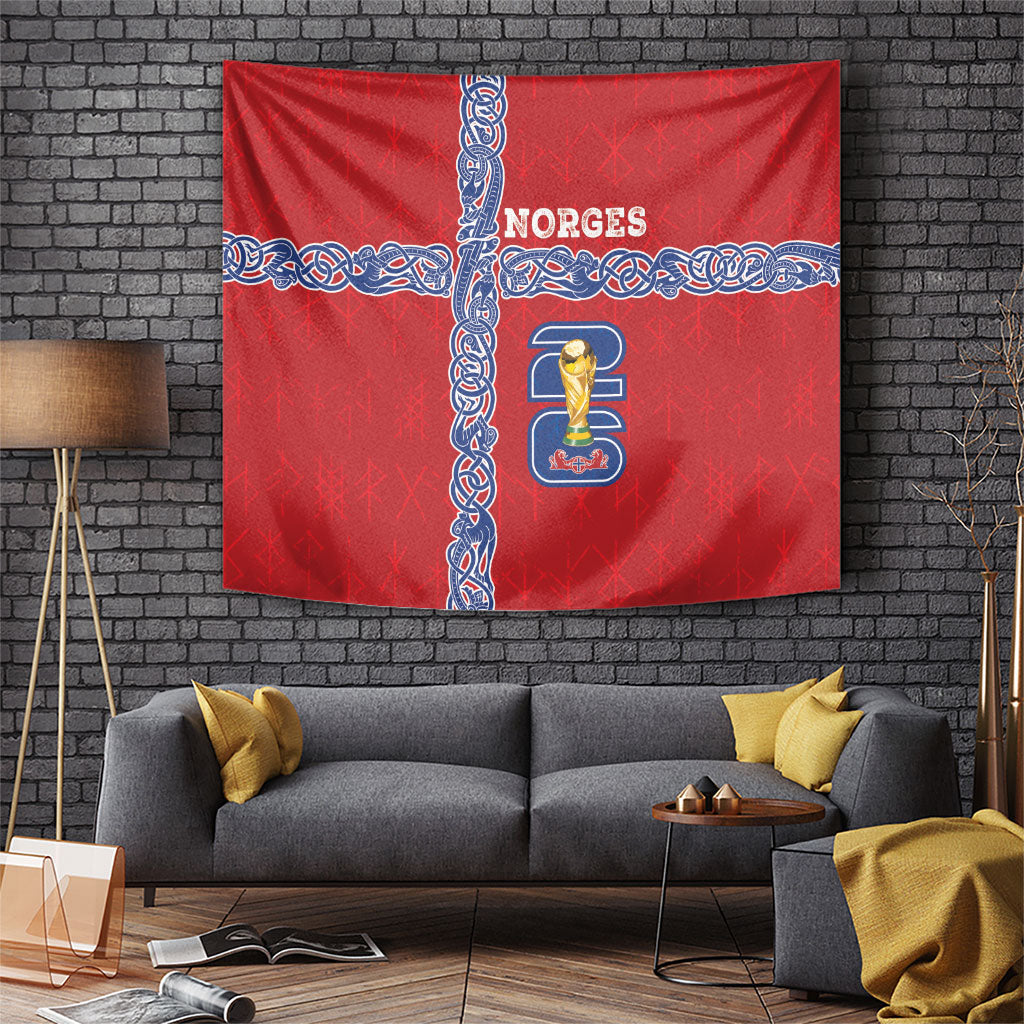 Norway Football WC2026 Tapestry Norges Landslaget Vikings