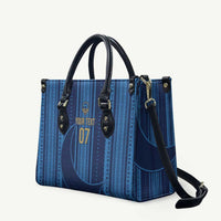 Saudi Football Al Zaeem Custom Leather Bag Crescent Moon - Wonder Print Shop