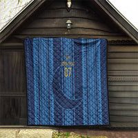 Saudi Football Al Zaeem Custom Quilt Crescent Moon - Wonder Print Shop