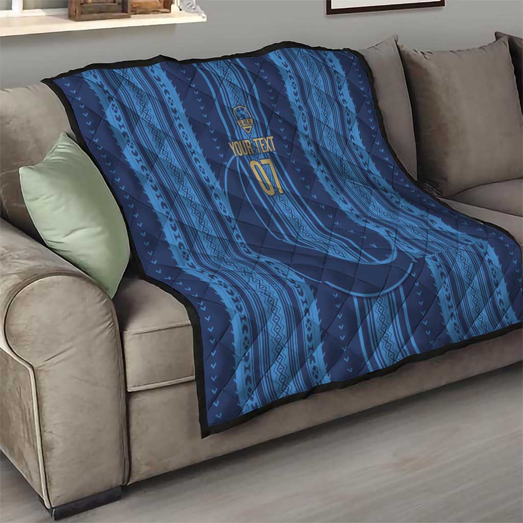 Saudi Football Al Zaeem Custom Quilt Crescent Moon - Wonder Print Shop