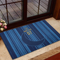 Saudi Football Al Zaeem Custom Rubber Doormat Crescent Moon - Wonder Print Shop