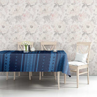 Saudi Football Al Zaeem Custom Tablecloth Crescent Moon - Wonder Print Shop