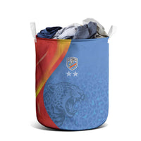 DR Congo Football 2026 Les Leopards Laundry Basket Glory Upon Glory - Wonder Print Shop