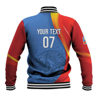 DR Congo Football 2026 Les Leopards Custom Baseball Jacket Glory Upon Glory - Wonder Print Shop