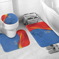 DR Congo Football 2026 Les Leopards Bathroom Set Glory Upon Glory - Wonder Print Shop