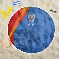 DR Congo Football 2026 Les Leopards Beach Blanket Glory Upon Glory - Wonder Print Shop