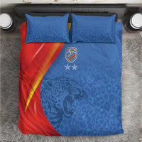 DR Congo Football 2026 Les Leopards Bedding Set Glory Upon Glory - Wonder Print Shop
