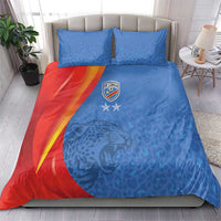 DR Congo Football 2026 Les Leopards Bedding Set Glory Upon Glory - Wonder Print Shop