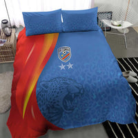 DR Congo Football 2026 Les Leopards Bedding Set Glory Upon Glory - Wonder Print Shop