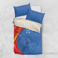 DR Congo Football 2026 Les Leopards Bedding Set Glory Upon Glory - Wonder Print Shop