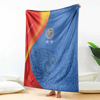 DR Congo Football 2026 Les Leopards Blanket Glory Upon Glory - Wonder Print Shop
