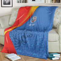 DR Congo Football 2026 Les Leopards Blanket Glory Upon Glory - Wonder Print Shop