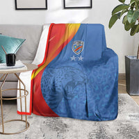 DR Congo Football 2026 Les Leopards Blanket Glory Upon Glory - Wonder Print Shop