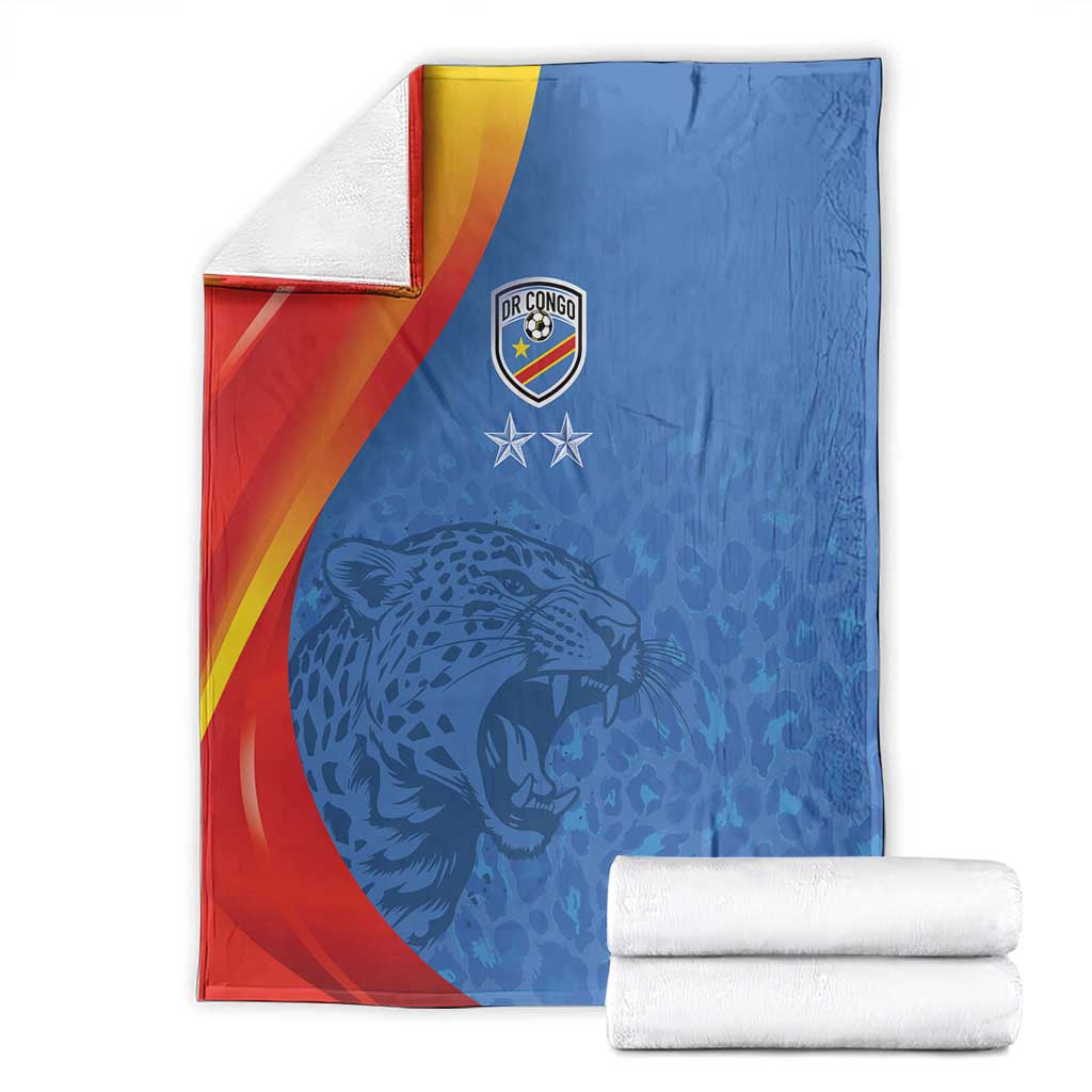 DR Congo Football 2026 Les Leopards Blanket Glory Upon Glory - Wonder Print Shop