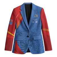 DR Congo Football 2026 Les Leopards Custom Blazer Glory Upon Glory - Wonder Print Shop