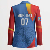 DR Congo Football 2026 Les Leopards Custom Blazer Glory Upon Glory - Wonder Print Shop