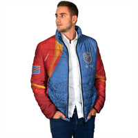 DR Congo Football 2026 Les Leopards Custom Padded Jacket Glory Upon Glory - Wonder Print Shop