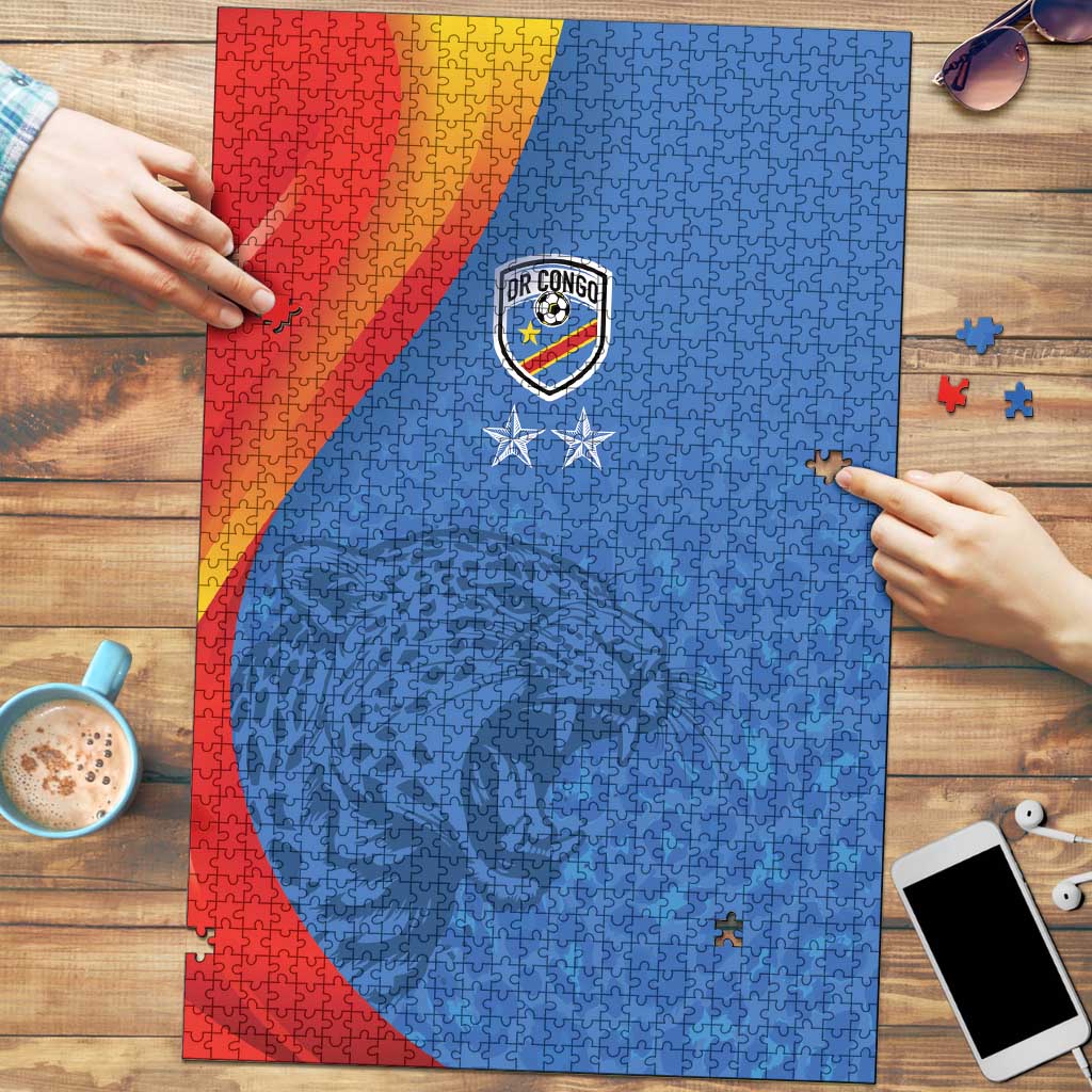 DR Congo Football 2026 Les Leopards Puzzle Glory Upon Glory - Wonder Print Shop
