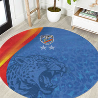 DR Congo Football 2026 Les Leopards Round Carpet Glory Upon Glory - Wonder Print Shop