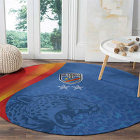 DR Congo Football 2026 Les Leopards Round Carpet Glory Upon Glory - Wonder Print Shop