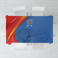 DR Congo Football 2026 Les Leopards Tablecloth Glory Upon Glory - Wonder Print Shop