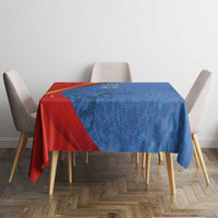 DR Congo Football 2026 Les Leopards Tablecloth Glory Upon Glory - Wonder Print Shop