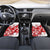 England Rugby Custom Car Mats Crystalised Red Rose