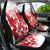 England Rugby Custom Car Seat Cover Crystalised Red Rose