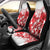 England Rugby Custom Car Seat Cover Crystalised Red Rose