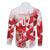 England Rugby Custom Family Matching Long Sleeve Bodycon Dress and Hawaiian Shirt Crystalised Red Rose