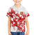 England Rugby Custom Family Matching Puletasi and Hawaiian Shirt Crystalised Red Rose