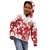 England Rugby Custom Kid Hoodie Crystalised Red Rose - Wonder Print Shop