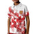 England Rugby Custom Kid Polo Shirt Crystalised Red Rose - Wonder Print Shop