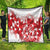 England Rugby Custom Quilt Crystalised Red Rose