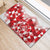 England Rugby Custom Rubber Doormat Crystalised Red Rose