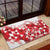 England Rugby Custom Rubber Doormat Crystalised Red Rose