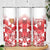 England Rugby Custom Skinny Tumbler Crystalised Red Rose