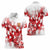 England Rugby Custom Women Polo Shirt Crystalised Red Rose