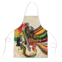 Reggae Soul B.Marley Grungy Apron Get Up Stand Up - Wonder Print Shop
