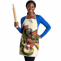 Reggae Soul B.Marley Grungy Apron Get Up Stand Up - Wonder Print Shop