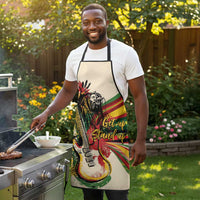 Reggae Soul B.Marley Grungy Apron Get Up Stand Up - Wonder Print Shop