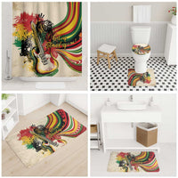 Reggae Soul B.Marley Grungy Bathroom Set Get Up Stand Up - Wonder Print Shop