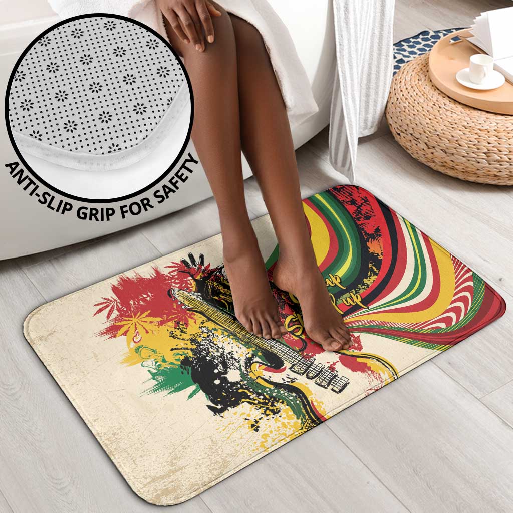 Reggae Soul B.Marley Grungy Bathroom Set Get Up Stand Up - Wonder Print Shop