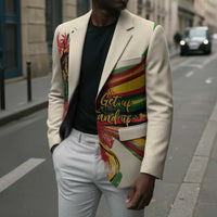 Reggae Soul B.Marley Grungy Blazer Get Up Stand Up - Wonder Print Shop