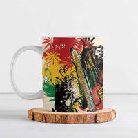 Reggae Soul B.Marley Grungy Ceramic Mug Get Up Stand Up - Wonder Print Shop