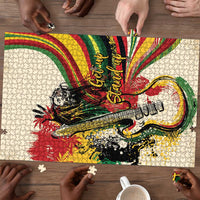 Reggae Soul B.Marley Grungy Puzzle Get Up Stand Up - Wonder Print Shop