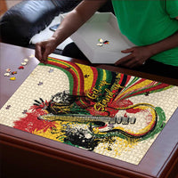 Reggae Soul B.Marley Grungy Puzzle Get Up Stand Up - Wonder Print Shop