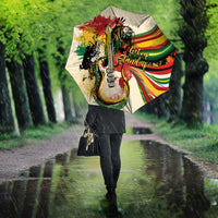 Reggae Soul B.Marley Grungy Umbrella Get Up Stand Up - Wonder Print Shop