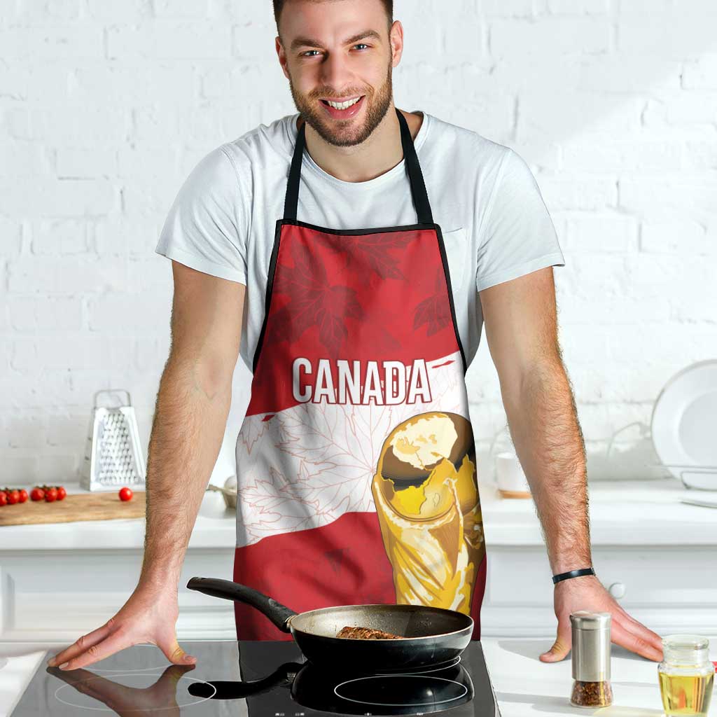 Canada WC2026 Soccer Apron Les Rouges